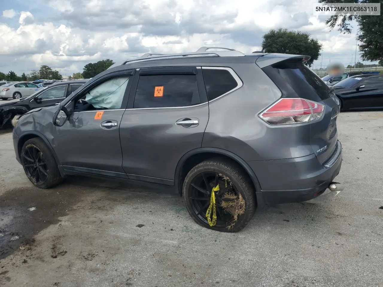 5N1AT2MK1EC863118 2014 Nissan Rogue S