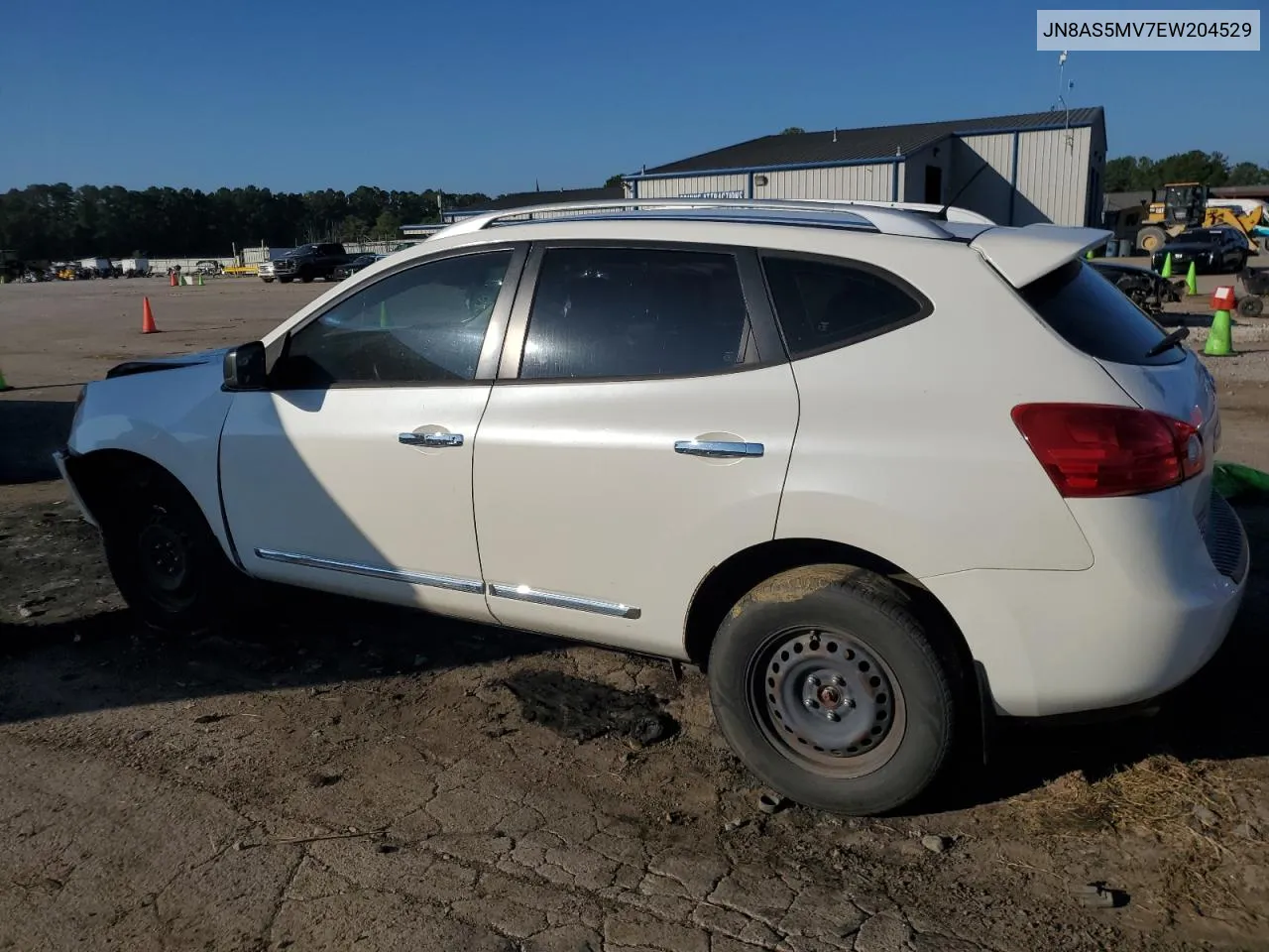 2014 Nissan Rogue Select S VIN: JN8AS5MV7EW204529 Lot: 71808274