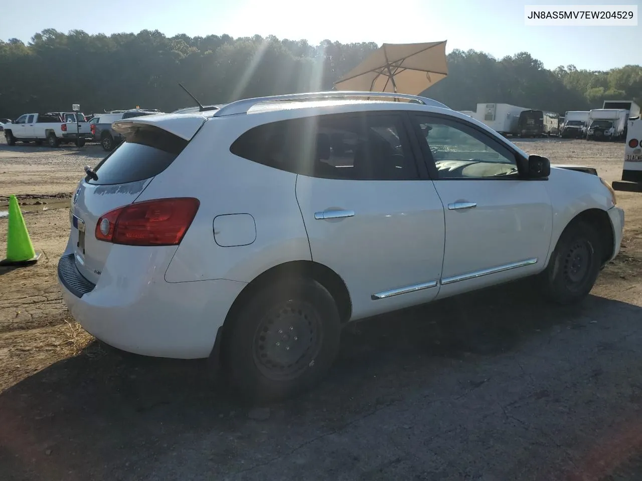 2014 Nissan Rogue Select S VIN: JN8AS5MV7EW204529 Lot: 71808274