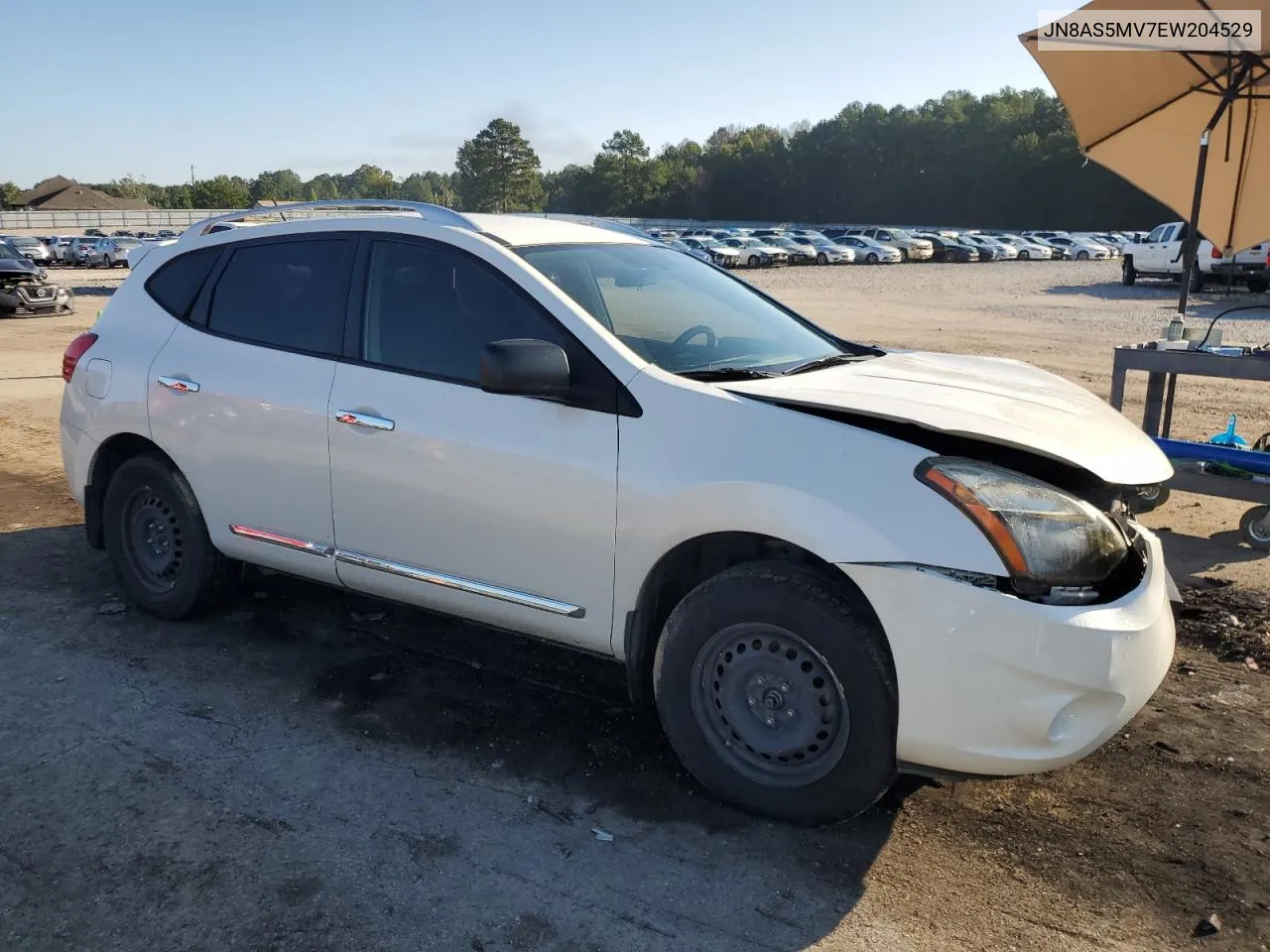 2014 Nissan Rogue Select S VIN: JN8AS5MV7EW204529 Lot: 71808274