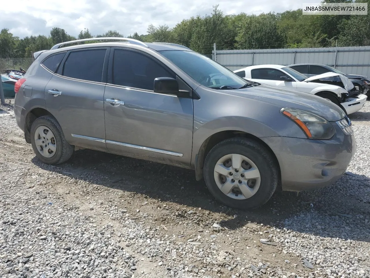 2014 Nissan Rogue Select S VIN: JN8AS5MV8EW721466 Lot: 72056044