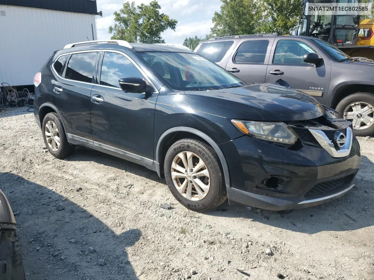 2014 Nissan Rogue S VIN: 5N1AT2MT1EC802585 Lot: 72061664