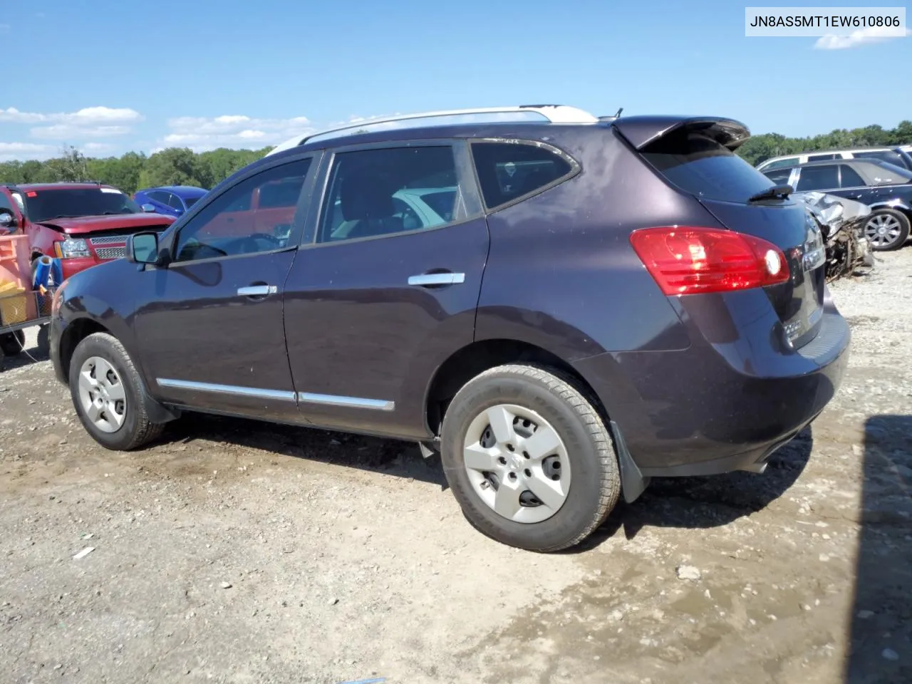 2014 Nissan Rogue Select S VIN: JN8AS5MT1EW610806 Lot: 72186944