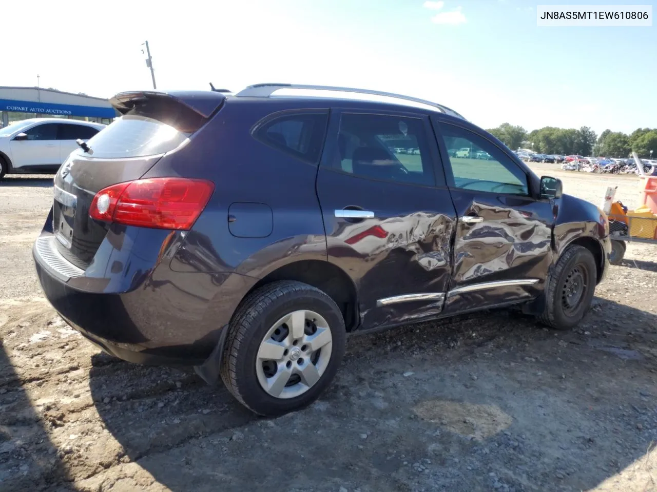 2014 Nissan Rogue Select S VIN: JN8AS5MT1EW610806 Lot: 72186944