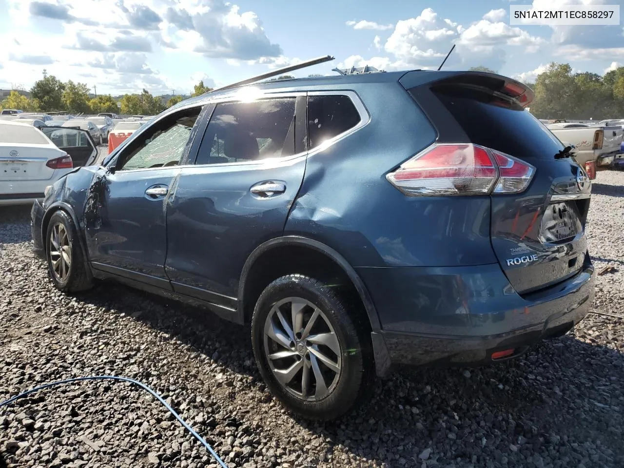 2014 Nissan Rogue S VIN: 5N1AT2MT1EC858297 Lot: 72262964