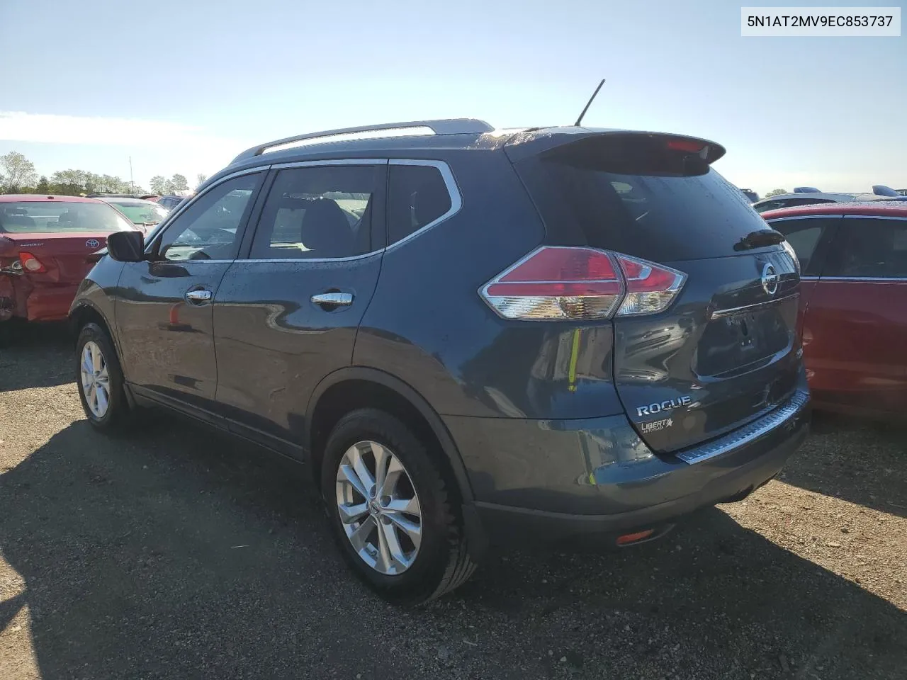 2014 Nissan Rogue S VIN: 5N1AT2MV9EC853737 Lot: 72360104