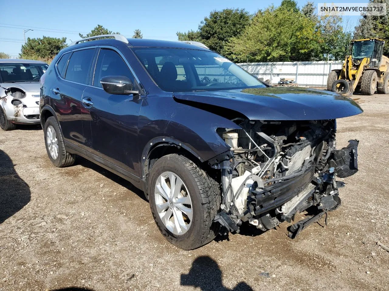 2014 Nissan Rogue S VIN: 5N1AT2MV9EC853737 Lot: 72360104