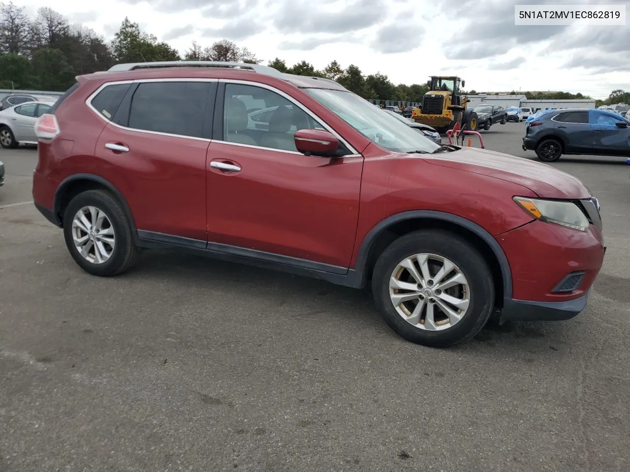 2014 Nissan Rogue S VIN: 5N1AT2MV1EC862819 Lot: 72395754