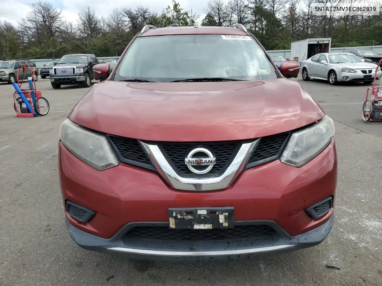 5N1AT2MV1EC862819 2014 Nissan Rogue S