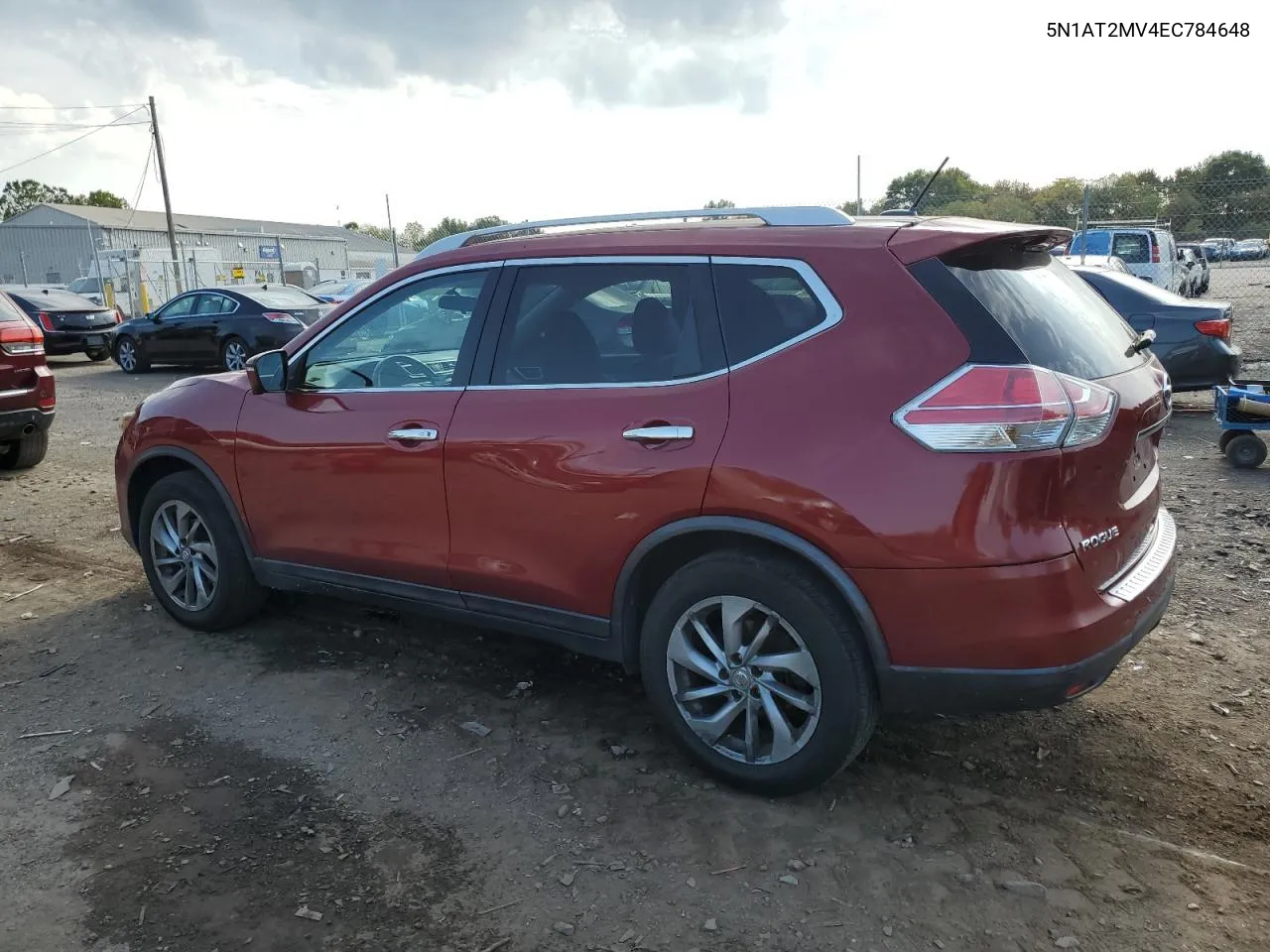 2014 Nissan Rogue S VIN: 5N1AT2MV4EC784648 Lot: 72590744