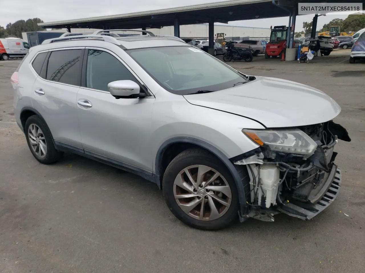 5N1AT2MTXEC854118 2014 Nissan Rogue S