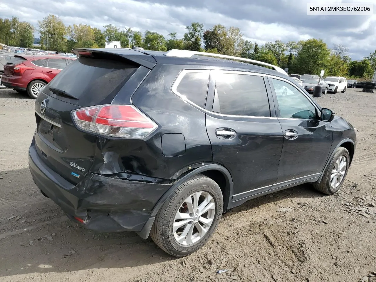 2014 Nissan Rogue S VIN: 5N1AT2MK3EC762906 Lot: 72687664