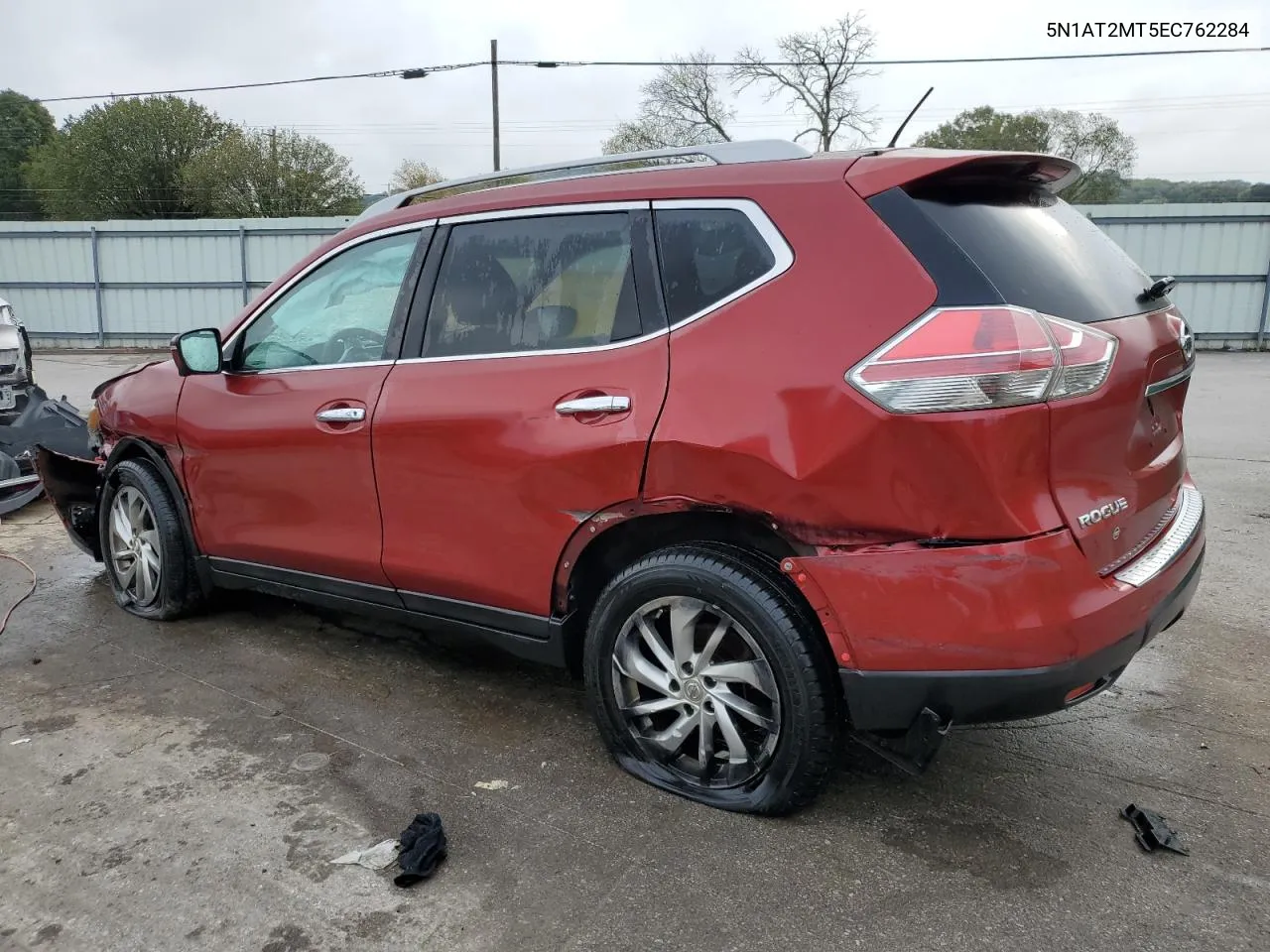 2014 Nissan Rogue S VIN: 5N1AT2MT5EC762284 Lot: 72815034