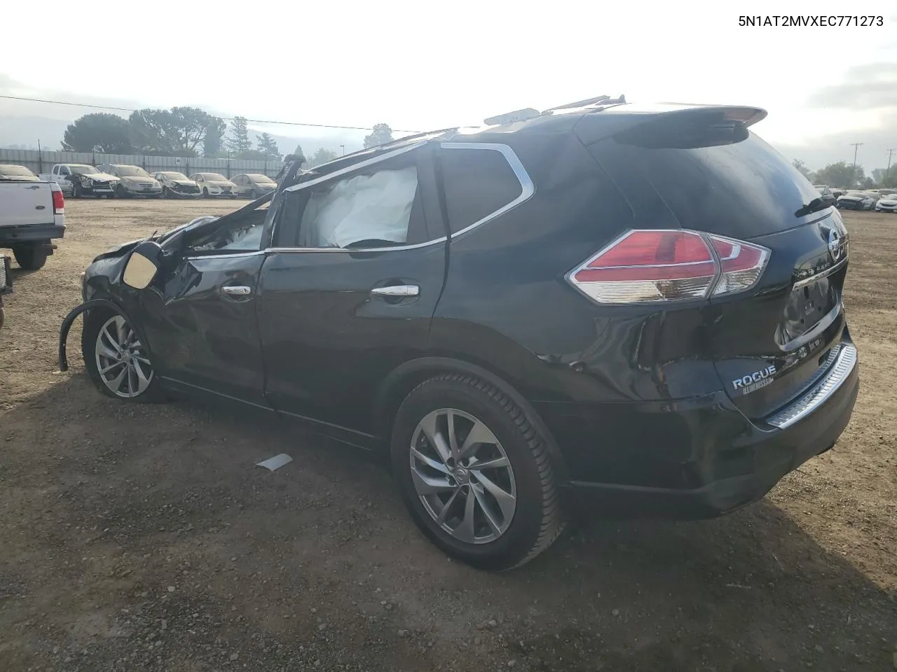 2014 Nissan Rogue S VIN: 5N1AT2MVXEC771273 Lot: 72846974