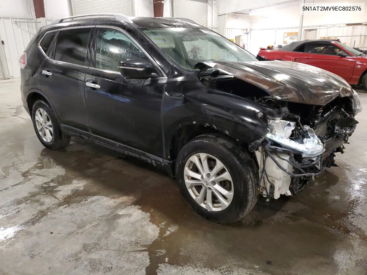 2014 Nissan Rogue S VIN: 5N1AT2MV9EC802576 Lot: 72969734