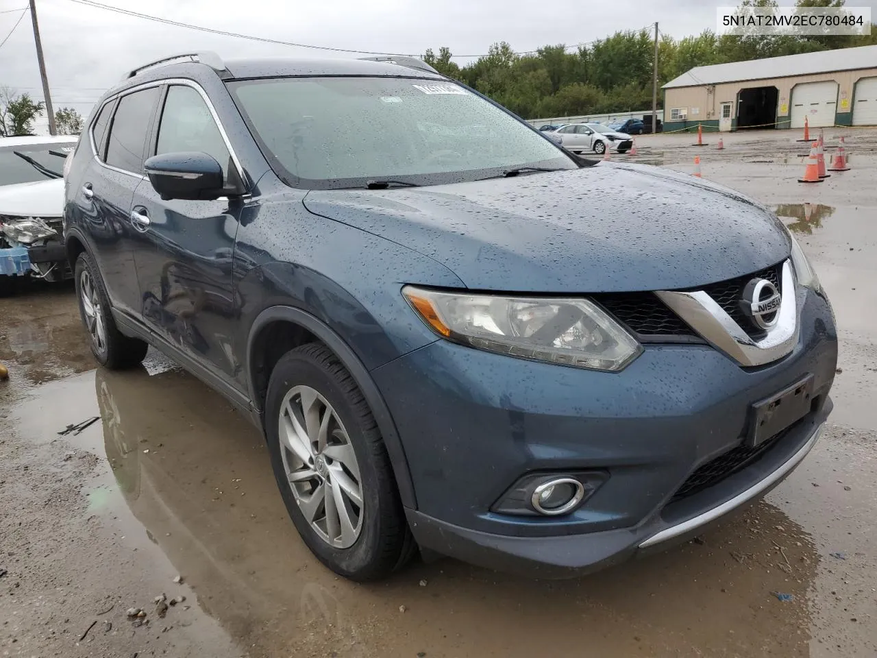 5N1AT2MV2EC780484 2014 Nissan Rogue S