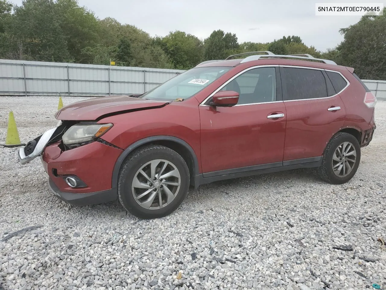 2014 Nissan Rogue S VIN: 5N1AT2MT0EC790445 Lot: 73047554