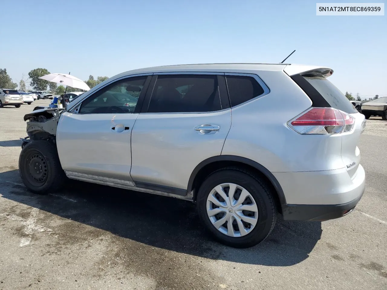 5N1AT2MT8EC869359 2014 Nissan Rogue S