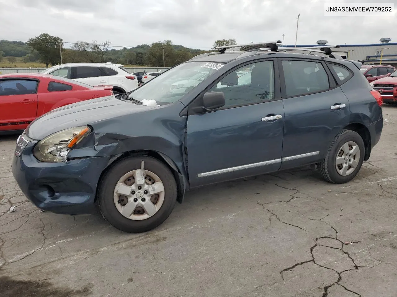 2014 Nissan Rogue Select S VIN: JN8AS5MV6EW709252 Lot: 73235794