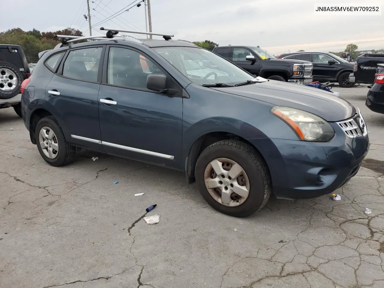 2014 Nissan Rogue Select S VIN: JN8AS5MV6EW709252 Lot: 73235794