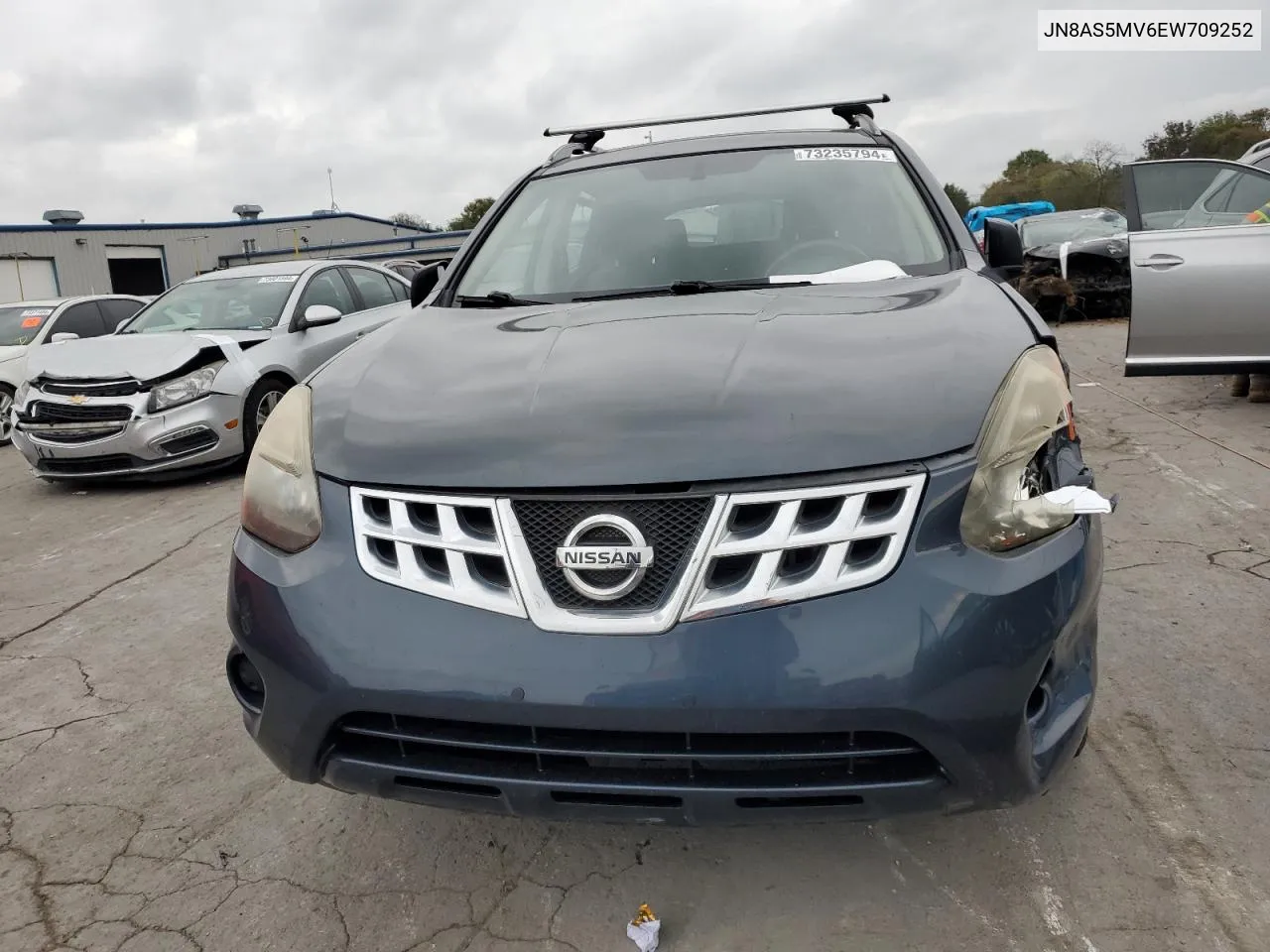 JN8AS5MV6EW709252 2014 Nissan Rogue Select S