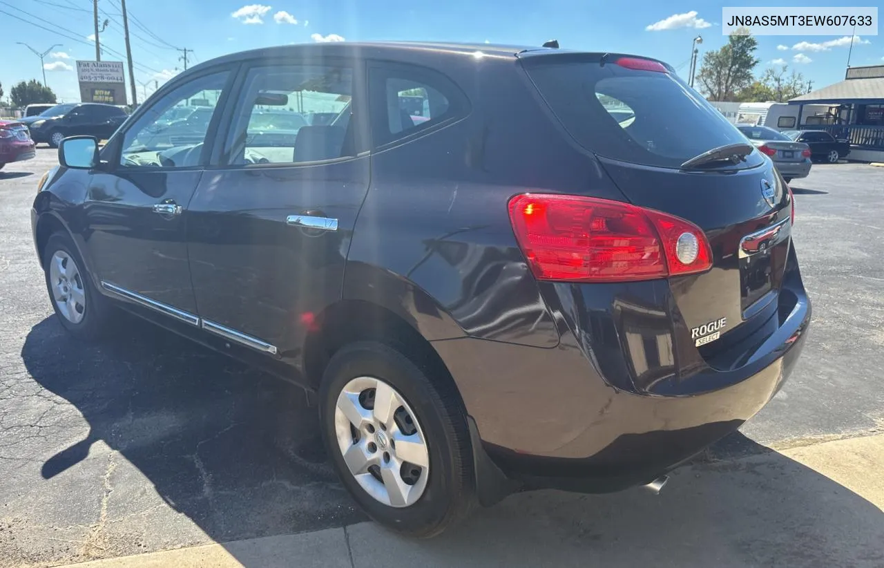 2014 Nissan Rogue Select S VIN: JN8AS5MT3EW607633 Lot: 73367934