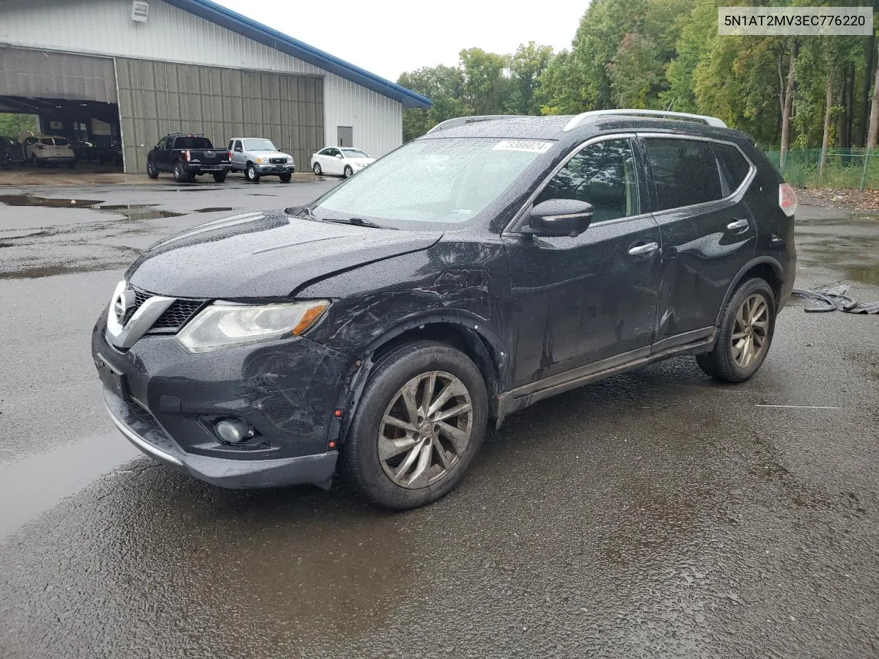 2014 Nissan Rogue S VIN: 5N1AT2MV3EC776220 Lot: 73386024