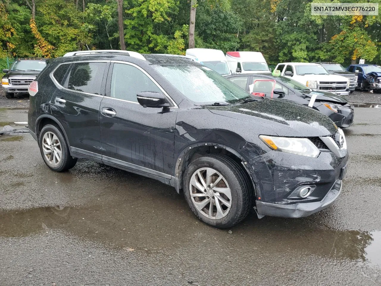 2014 Nissan Rogue S VIN: 5N1AT2MV3EC776220 Lot: 73386024