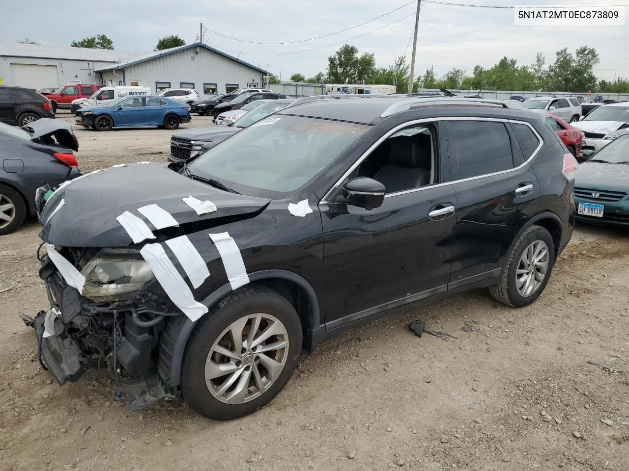 2014 Nissan Rogue S VIN: 5N1AT2MT0EC873809 Lot: 73512734