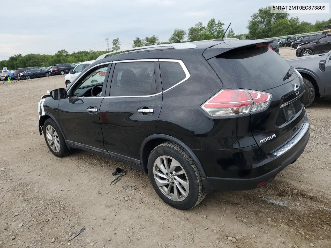 2014 Nissan Rogue S VIN: 5N1AT2MT0EC873809 Lot: 73512734