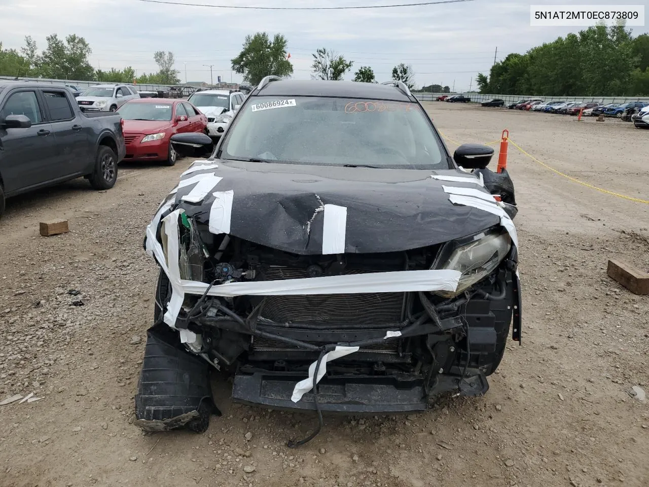 2014 Nissan Rogue S VIN: 5N1AT2MT0EC873809 Lot: 73512734