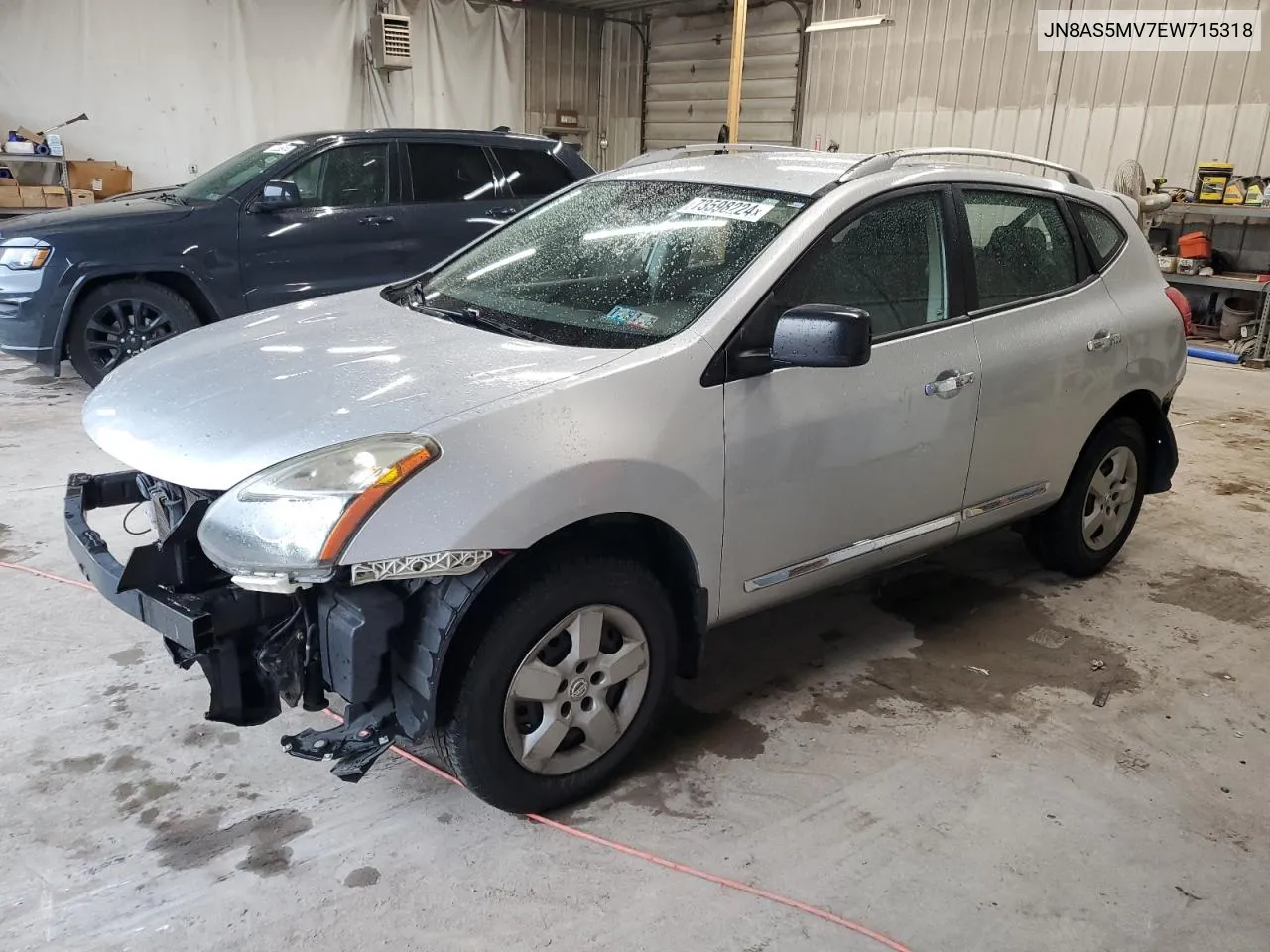 2014 Nissan Rogue Select S VIN: JN8AS5MV7EW715318 Lot: 73598224