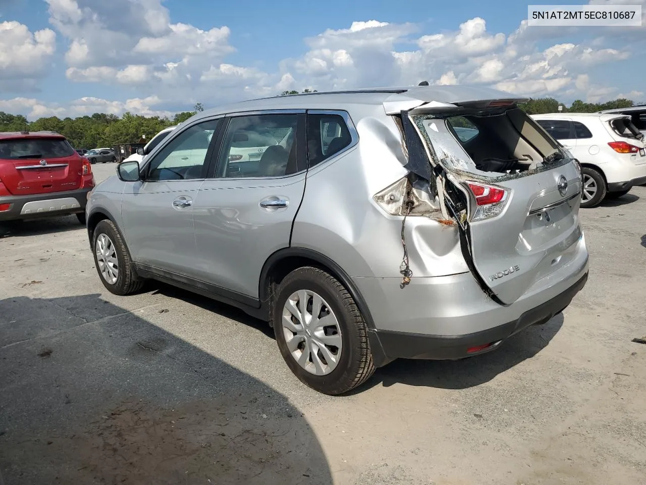 2014 Nissan Rogue S VIN: 5N1AT2MT5EC810687 Lot: 73848154