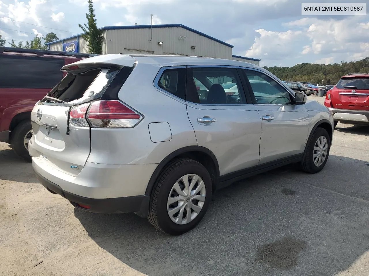 2014 Nissan Rogue S VIN: 5N1AT2MT5EC810687 Lot: 73848154