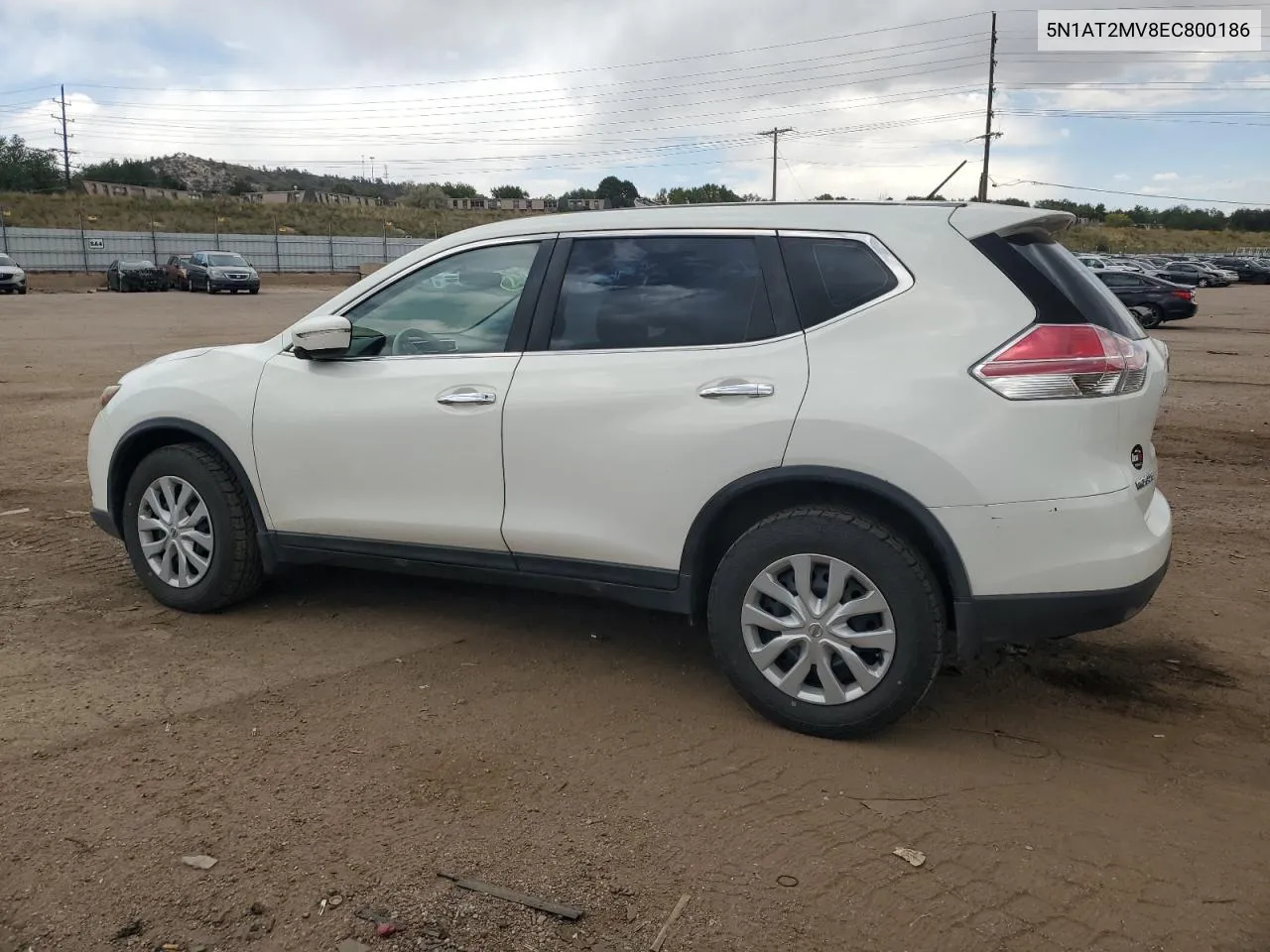 5N1AT2MV8EC800186 2014 Nissan Rogue S