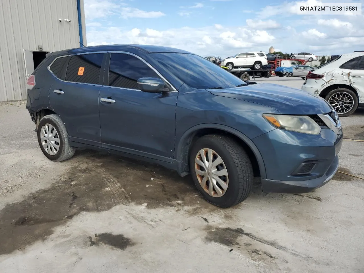 2014 Nissan Rogue S VIN: 5N1AT2MT1EC819581 Lot: 74064784