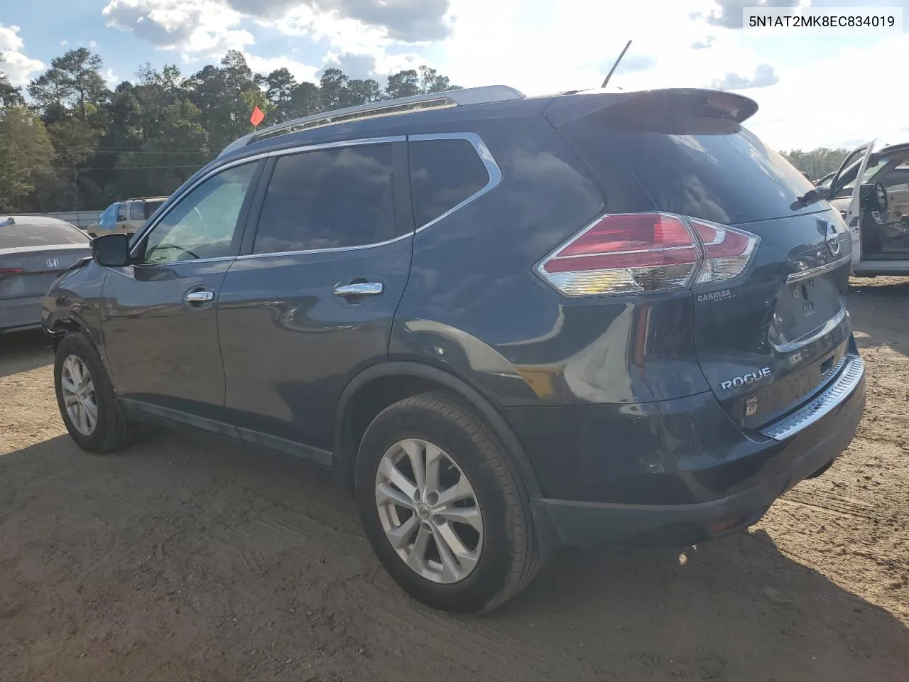 2014 Nissan Rogue S VIN: 5N1AT2MK8EC834019 Lot: 74136464