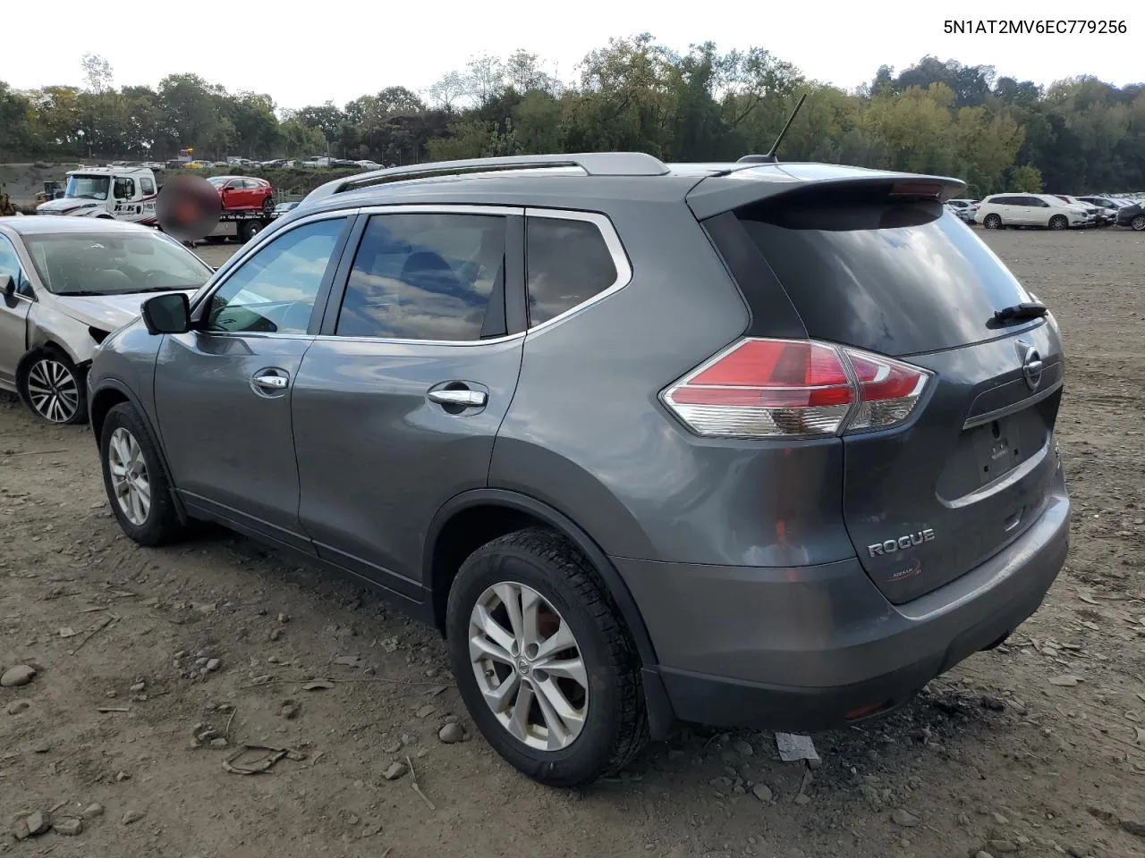 2014 Nissan Rogue S VIN: 5N1AT2MV6EC779256 Lot: 74151284