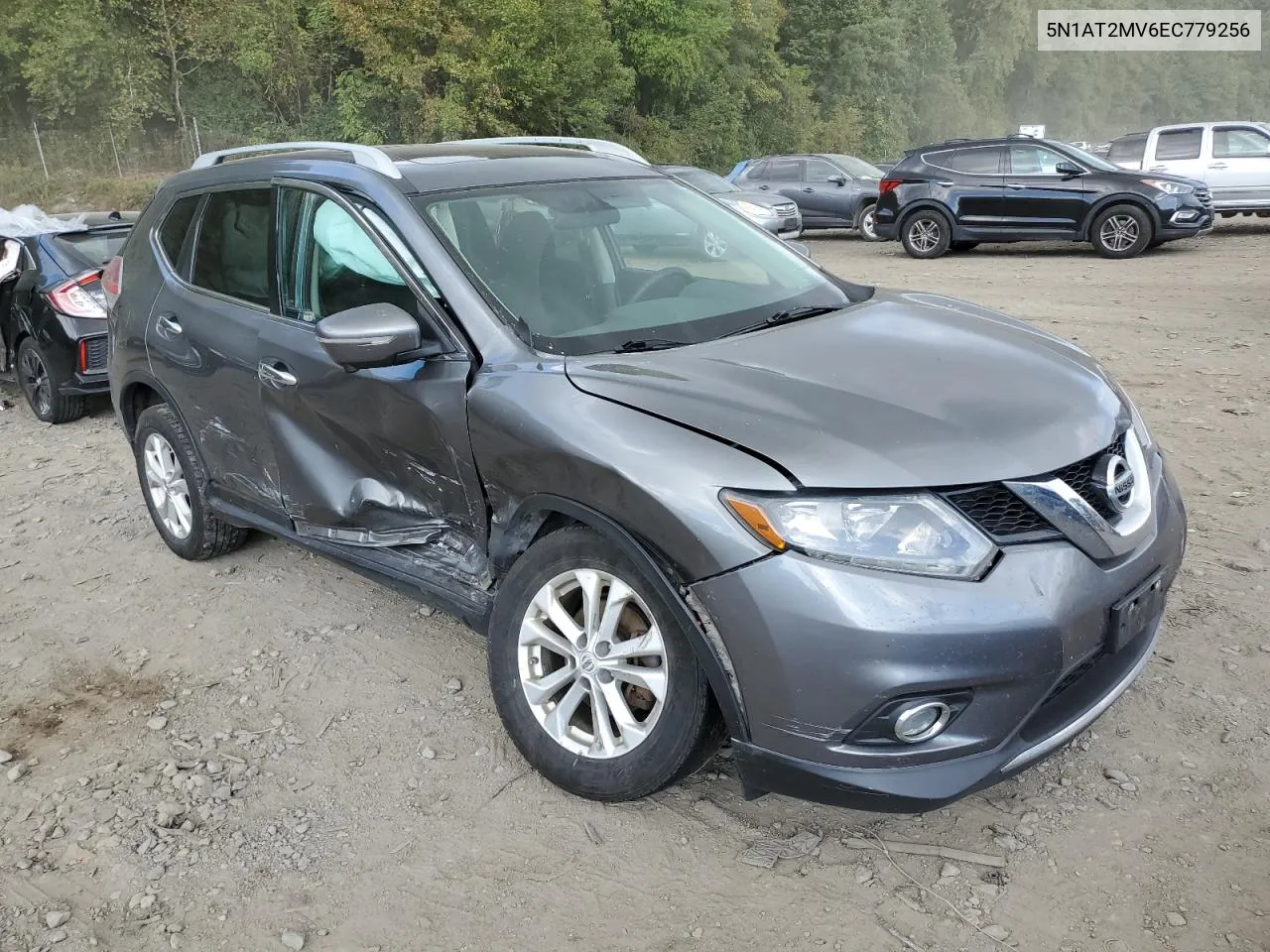 2014 Nissan Rogue S VIN: 5N1AT2MV6EC779256 Lot: 74151284