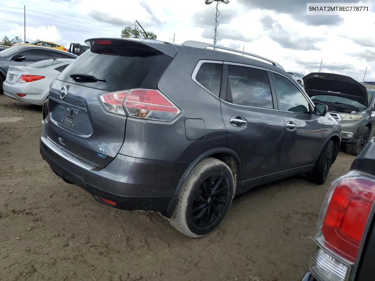 2014 Nissan Rogue S VIN: 5N1AT2MT8EC778771 Lot: 74212264