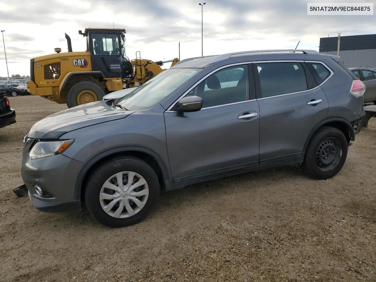 2014 Nissan Rogue S VIN: 5N1AT2MV9EC844875 Lot: 74280554