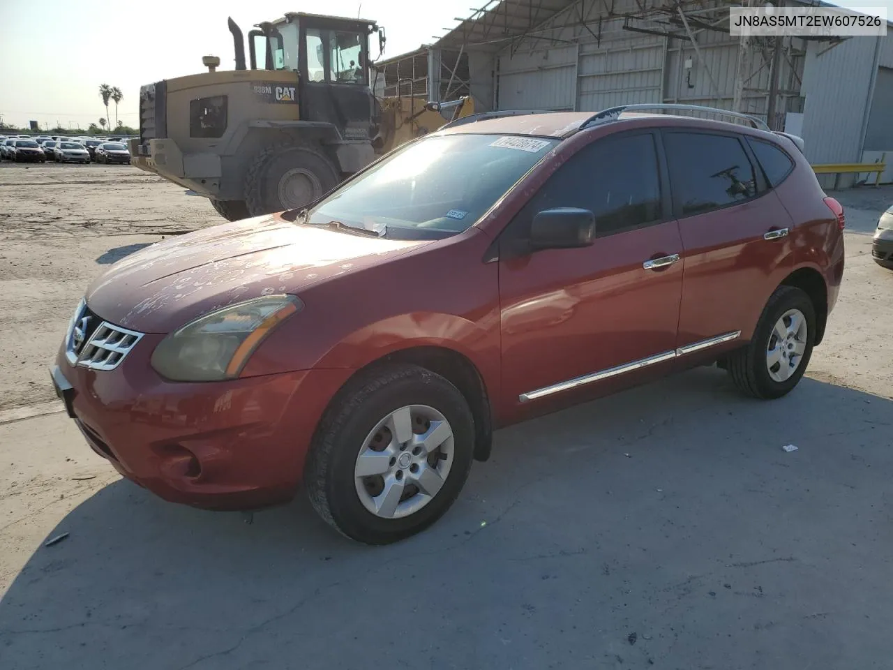 2014 Nissan Rogue Select S VIN: JN8AS5MT2EW607526 Lot: 74428674