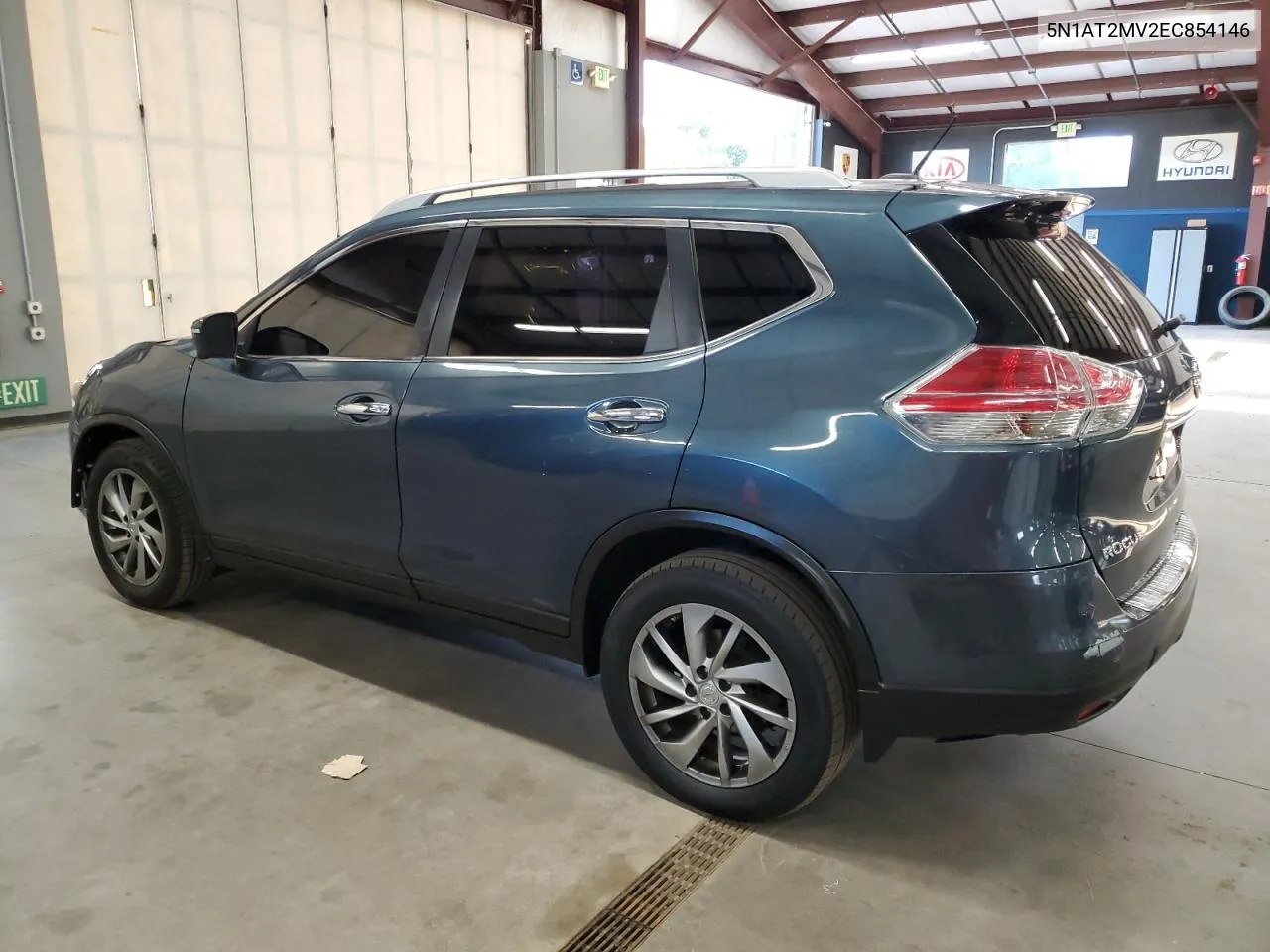 2014 Nissan Rogue S VIN: 5N1AT2MV2EC854146 Lot: 74531884