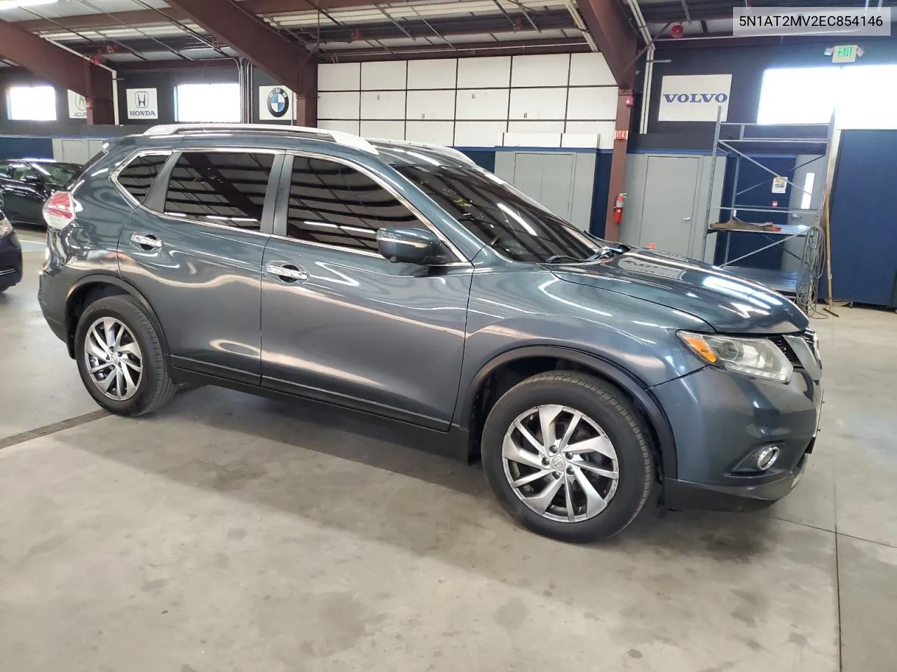 2014 Nissan Rogue S VIN: 5N1AT2MV2EC854146 Lot: 74531884