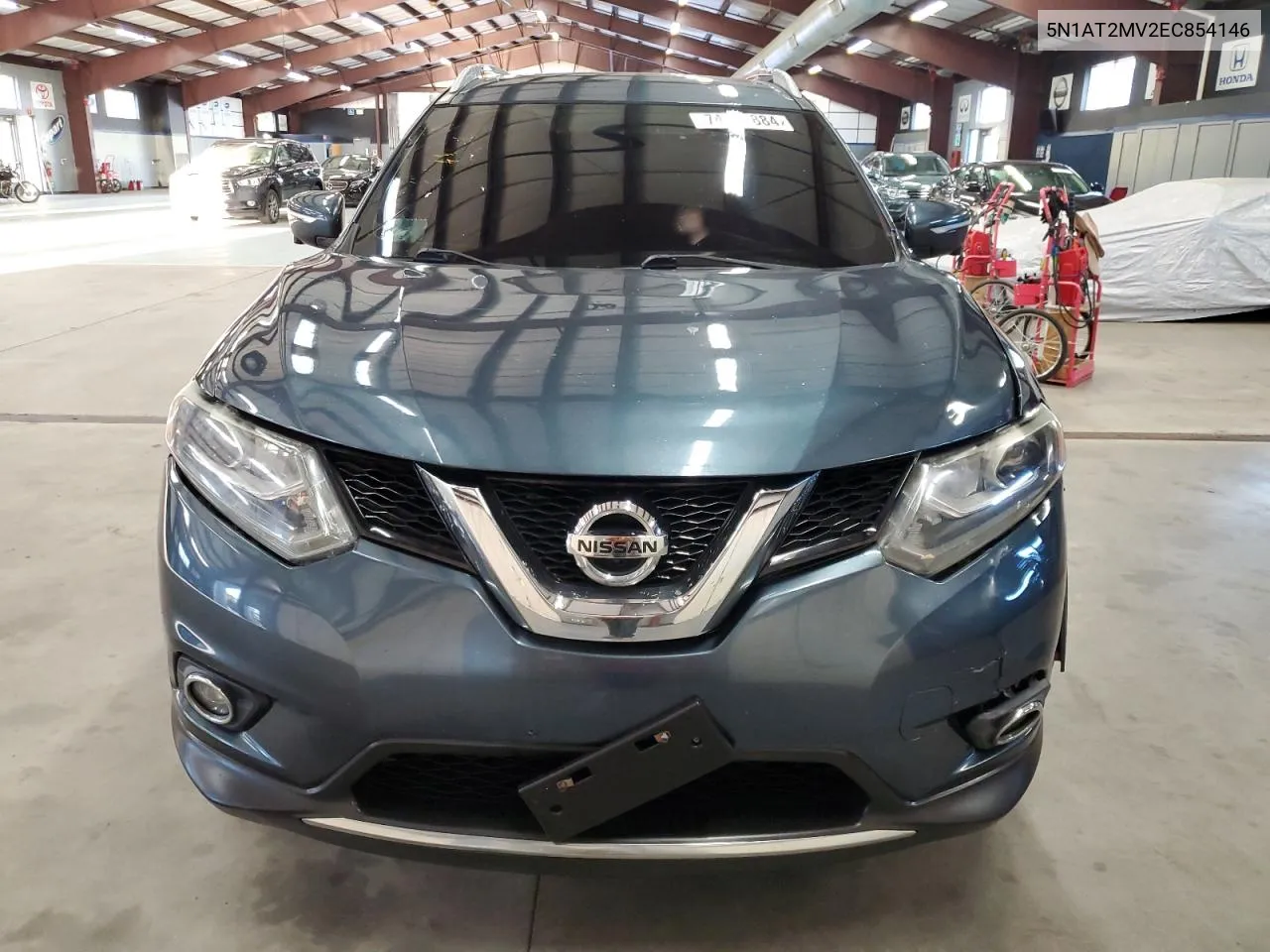 2014 Nissan Rogue S VIN: 5N1AT2MV2EC854146 Lot: 74531884