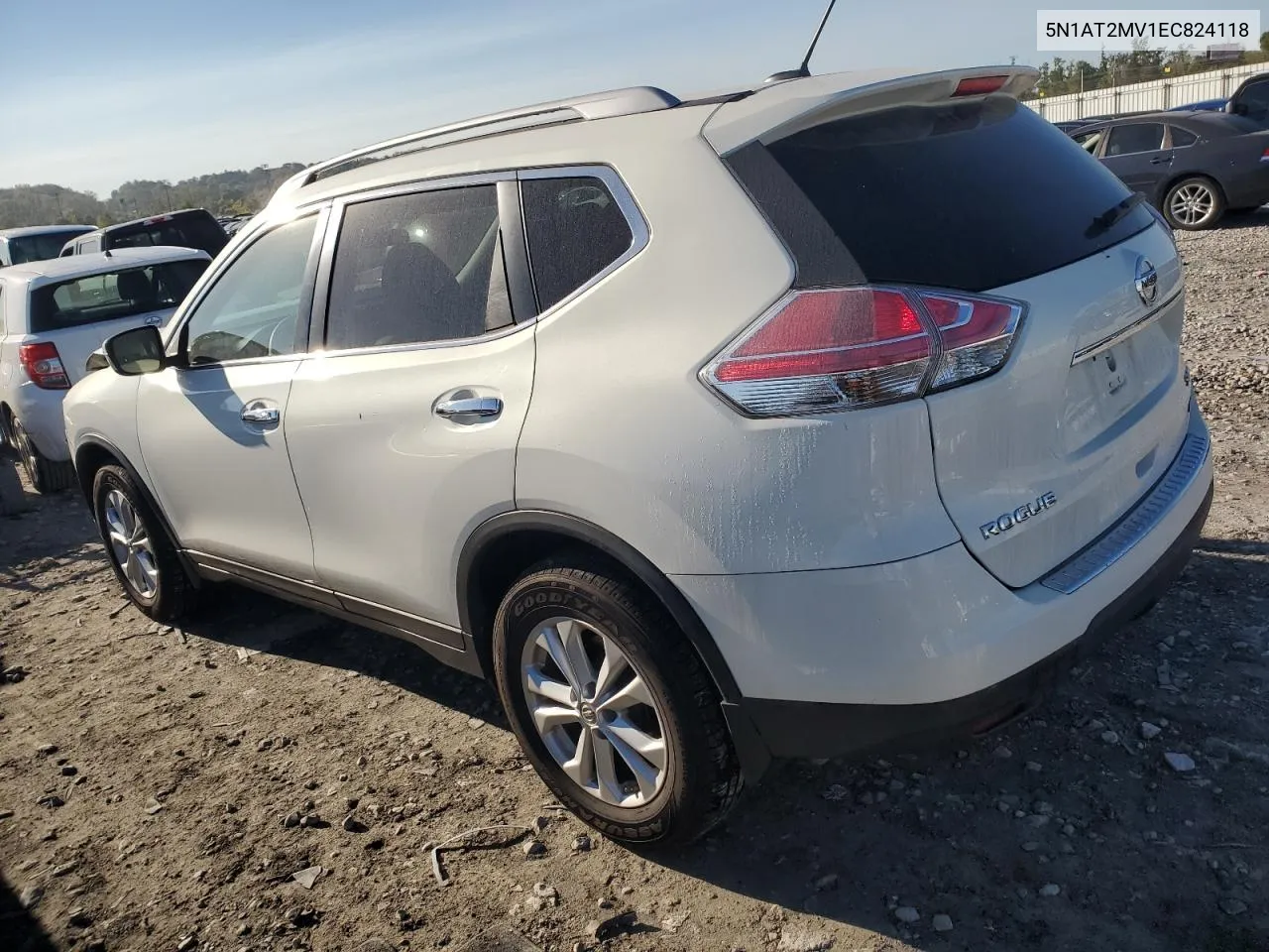 2014 Nissan Rogue S VIN: 5N1AT2MV1EC824118 Lot: 74581484