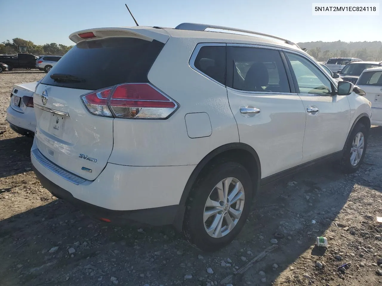 2014 Nissan Rogue S VIN: 5N1AT2MV1EC824118 Lot: 74581484