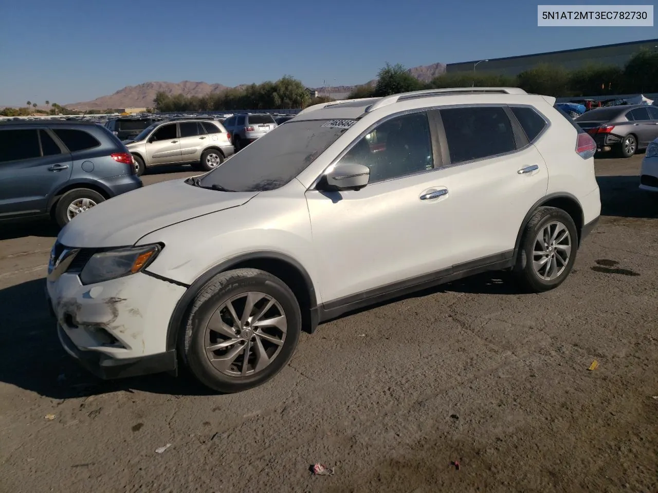 2014 Nissan Rogue S VIN: 5N1AT2MT3EC782730 Lot: 74636464