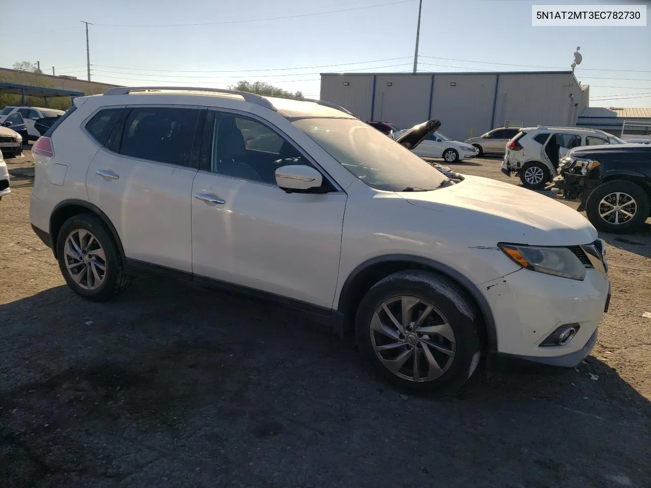 2014 Nissan Rogue S VIN: 5N1AT2MT3EC782730 Lot: 74636464