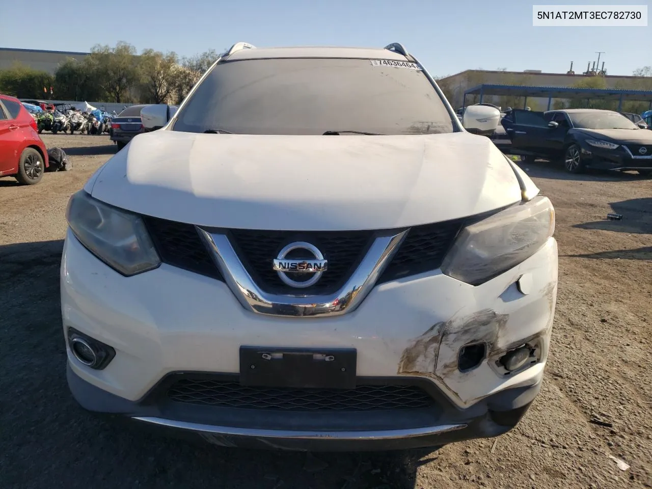 5N1AT2MT3EC782730 2014 Nissan Rogue S